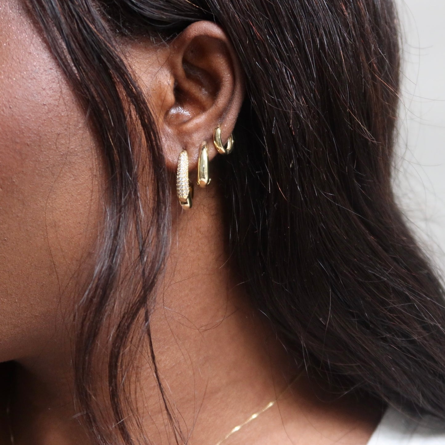 Tracy Huggie Earring