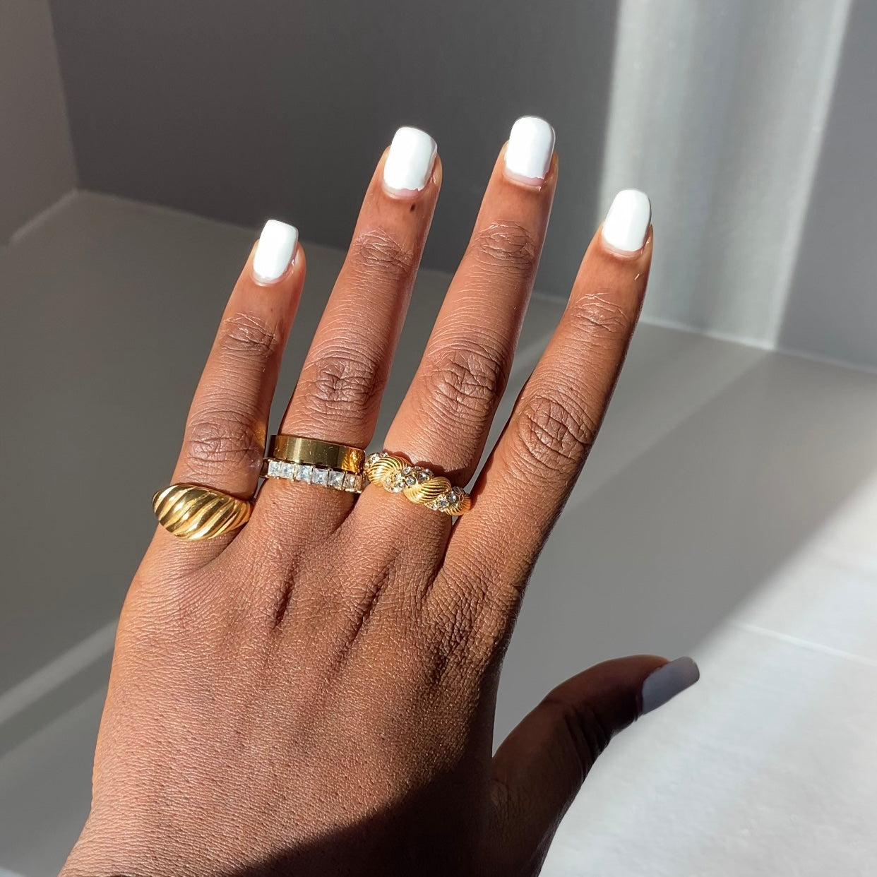 Flat Croissant Ring