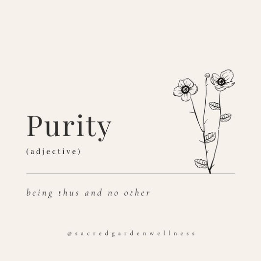 Purity without the shame