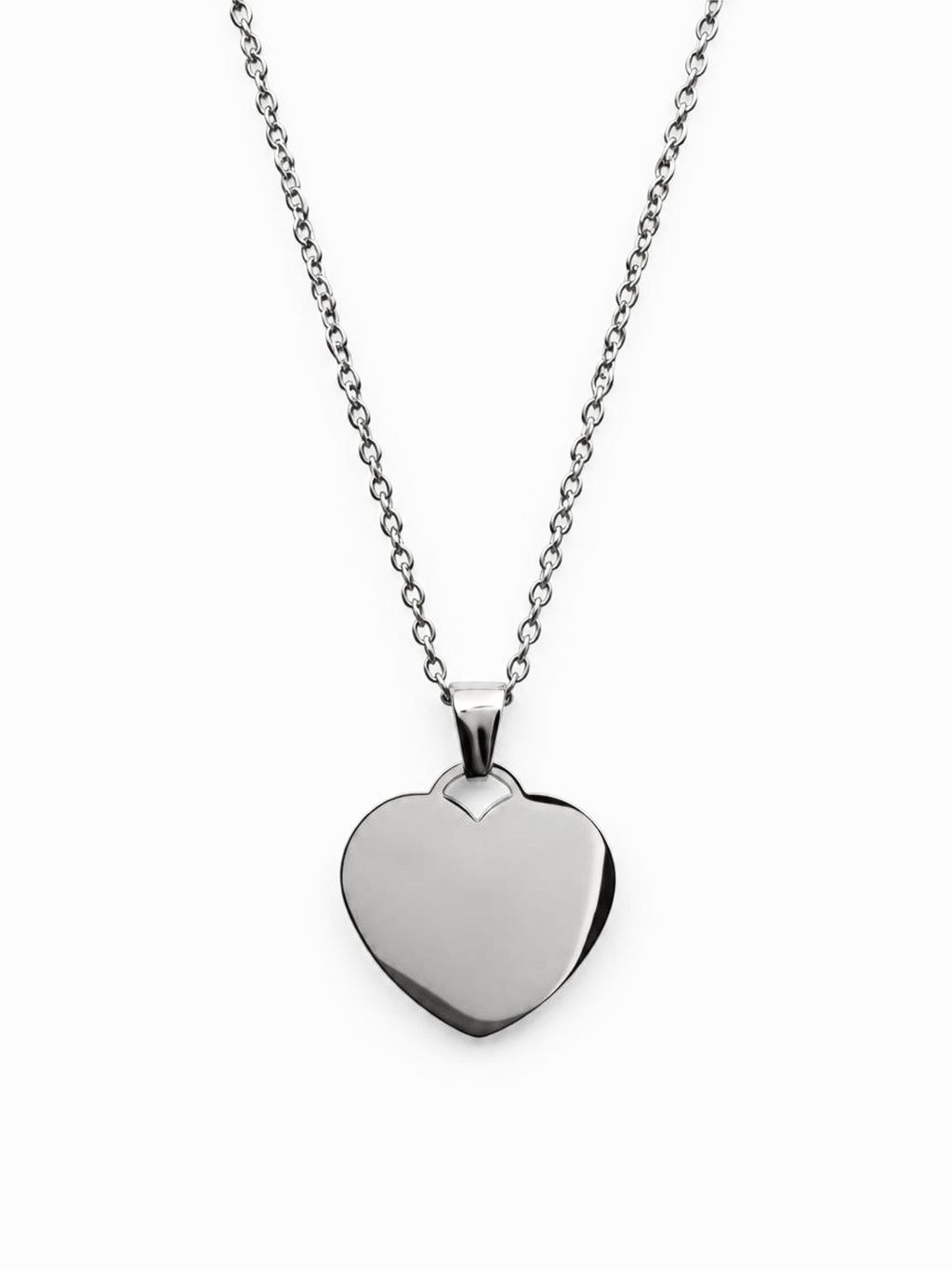 Engraved Heart Necklace