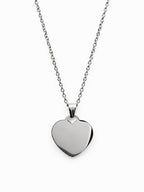 Engraved Heart Necklace