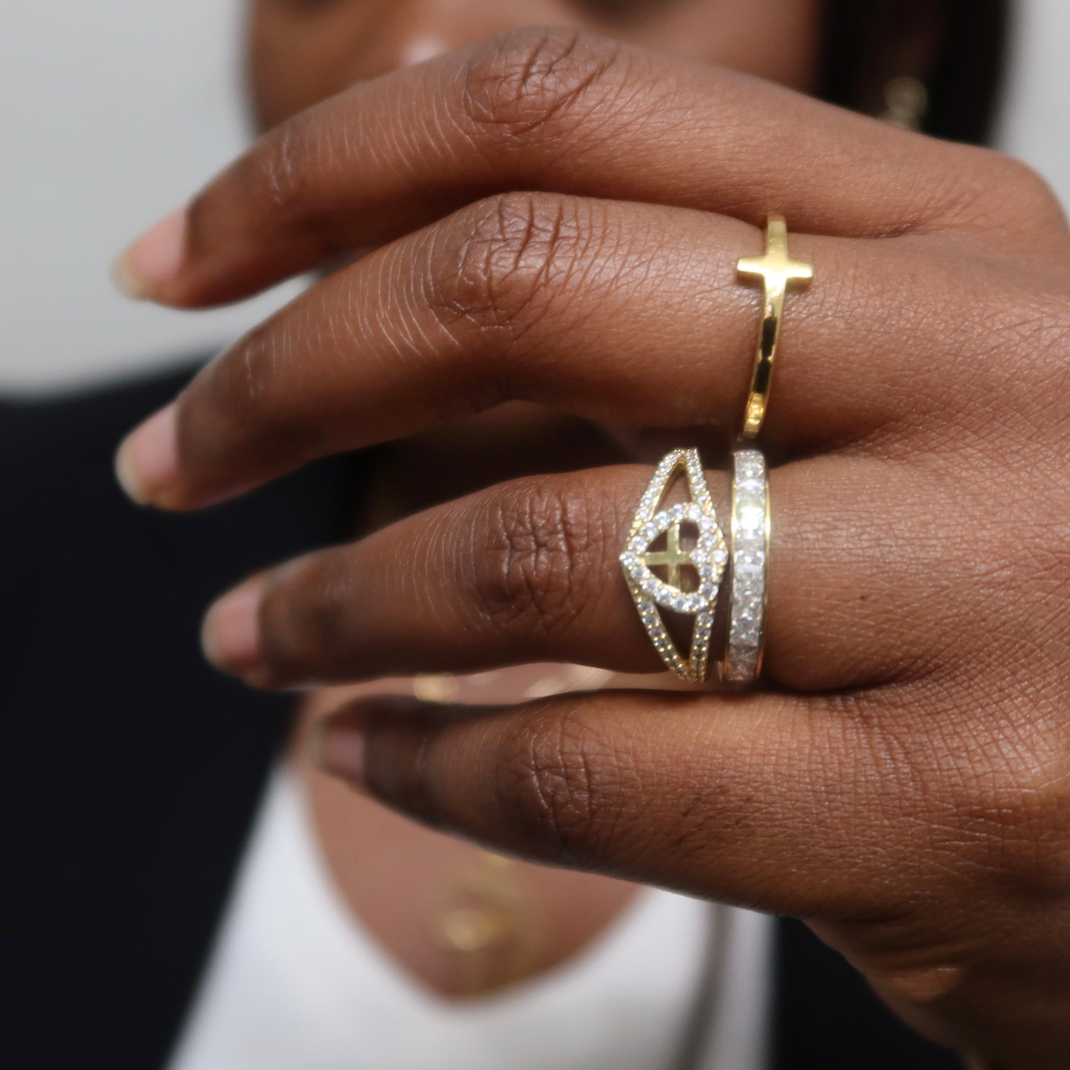 Christian purity ring for women
Gold purity ring
christian cross ring
christian jewelry 