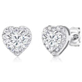 Heart Halo Earring