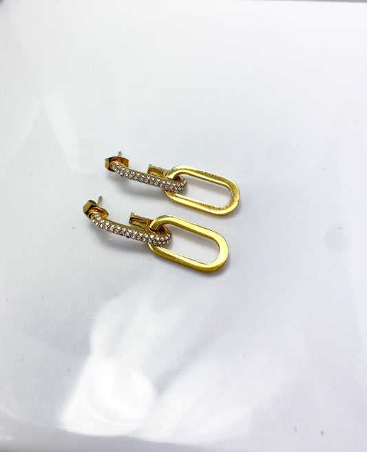 Queen Hoop Earring