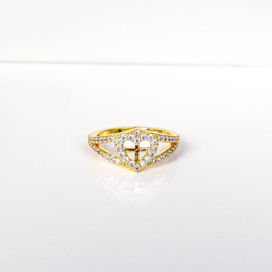 Christian purity ring for women
Gold purity ring
christian cross ring
christian jewelry 